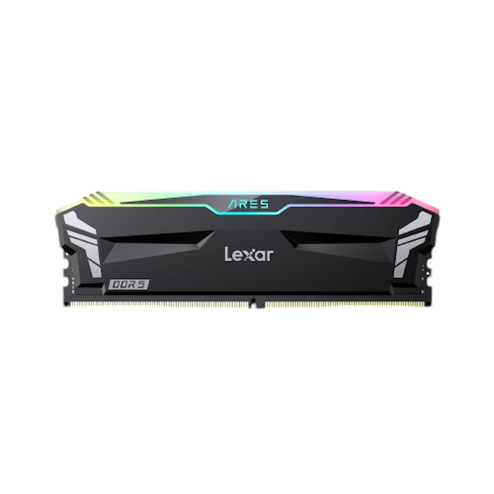 Lexar ARES RGB DDR5 32GB (2x16GB) 6000MHz CL34 Gaming RAM – XMP & EXPO Lexar ARES RGB DDR5 32GB (2x16GB) 6000MHz CL34 Gaming RAM – XMP & EXPO